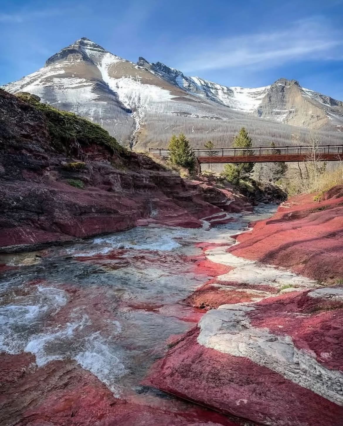 Highway 5 approach into Waterton Lakes National Park